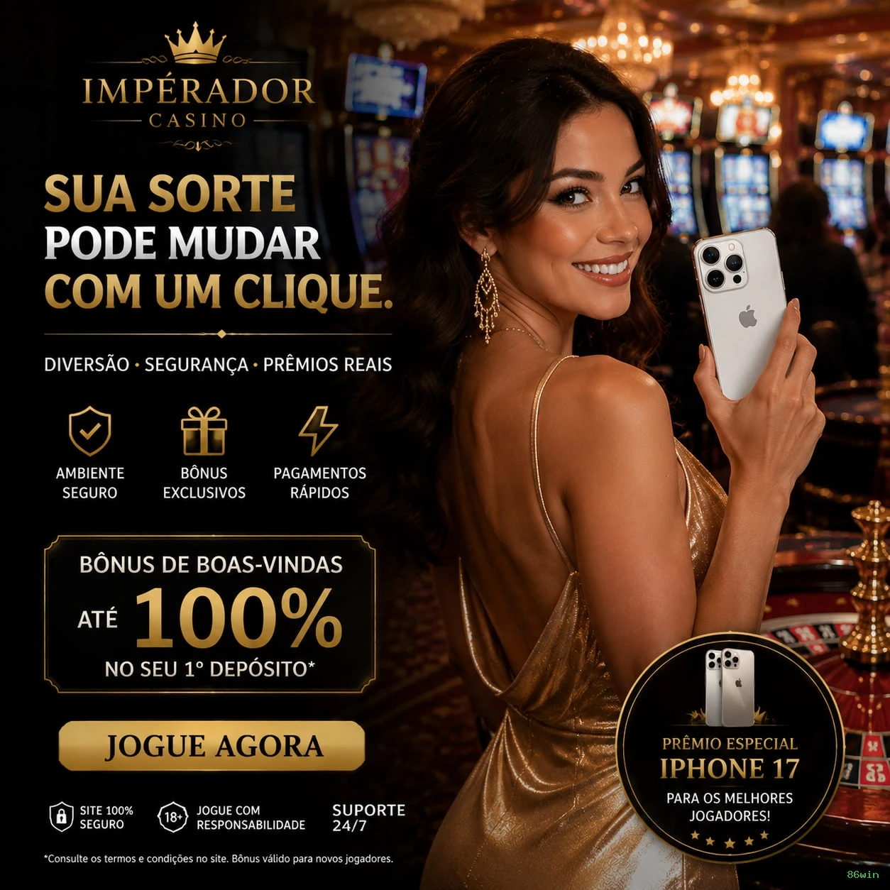 Comparação APP mobile vs versão web da 86win